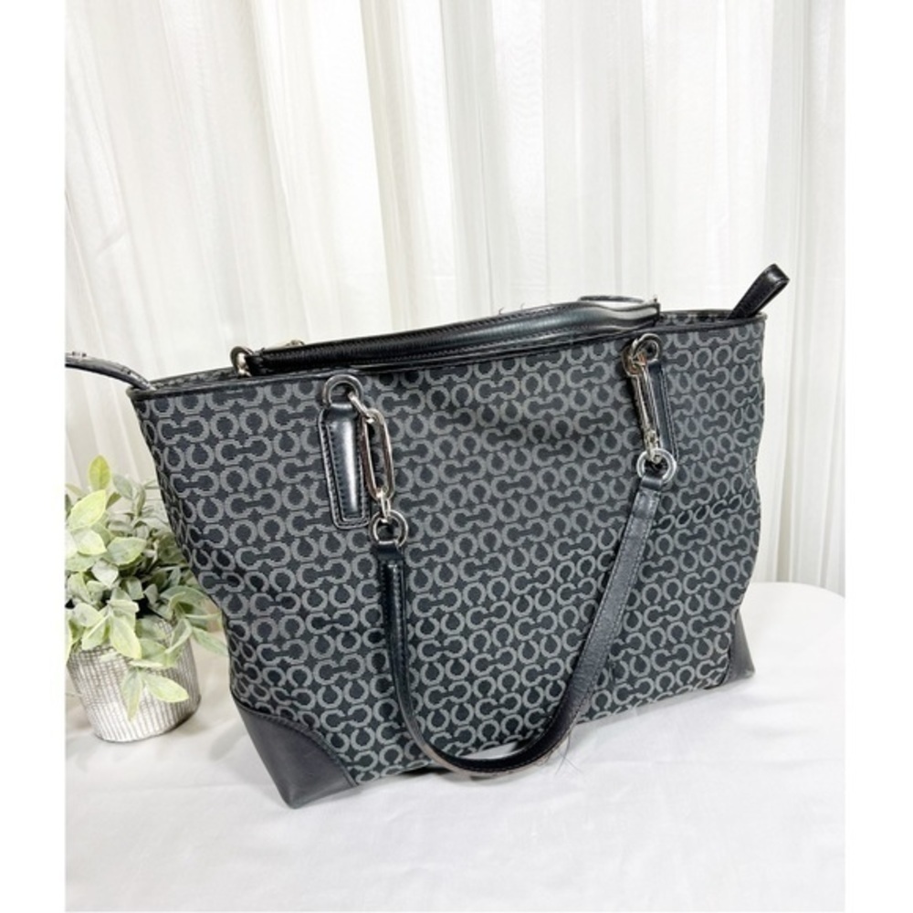 Coach OP Art Madison Needlepoint Handbag